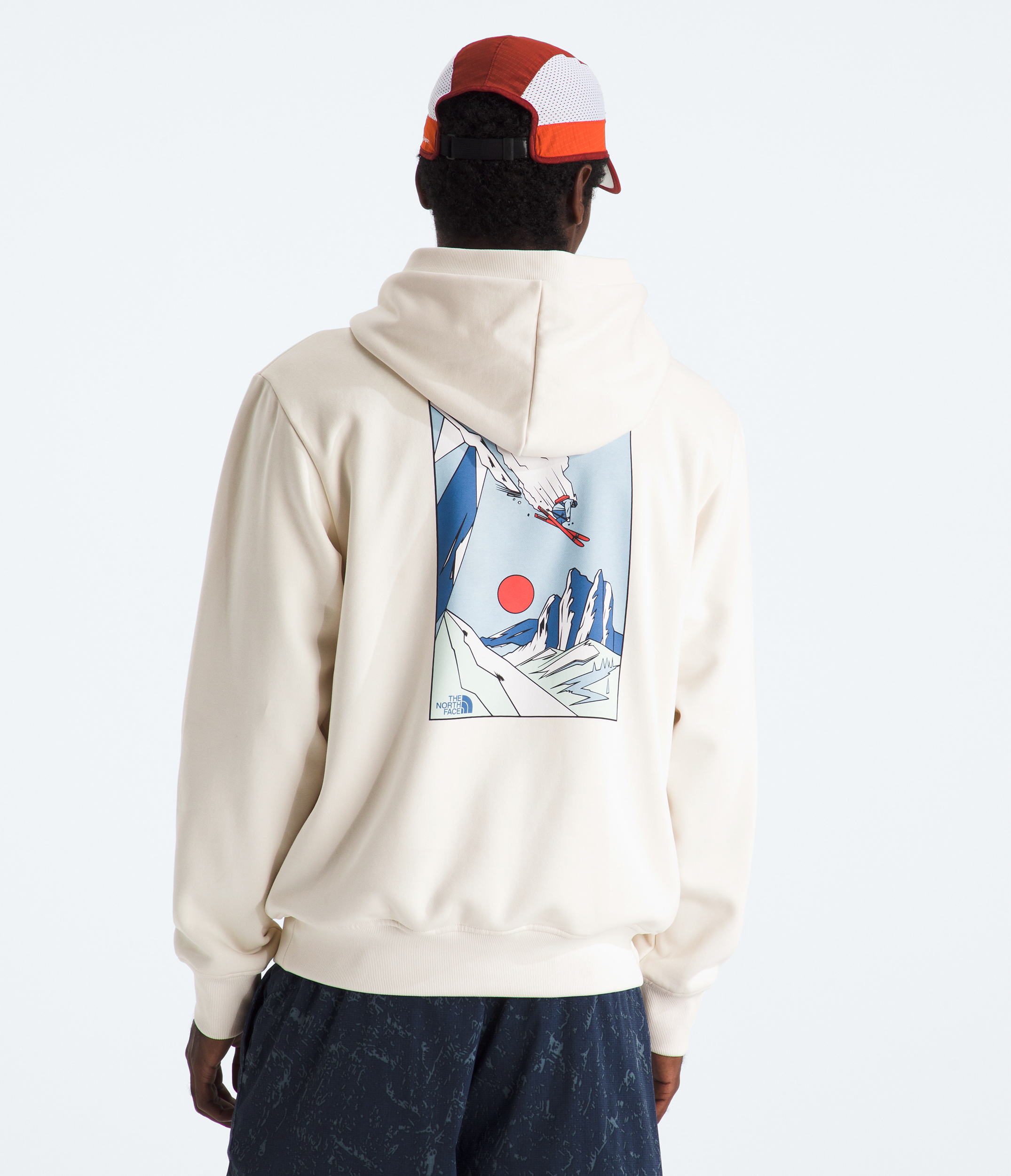Unisex Mountain Celebration Relaxed Hoodie—Graphic