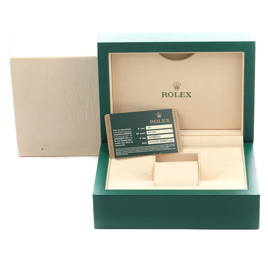 Rolex Pearlmaster Mother Of Pearl Dial Everose Diamond Ladies Watch 81315
