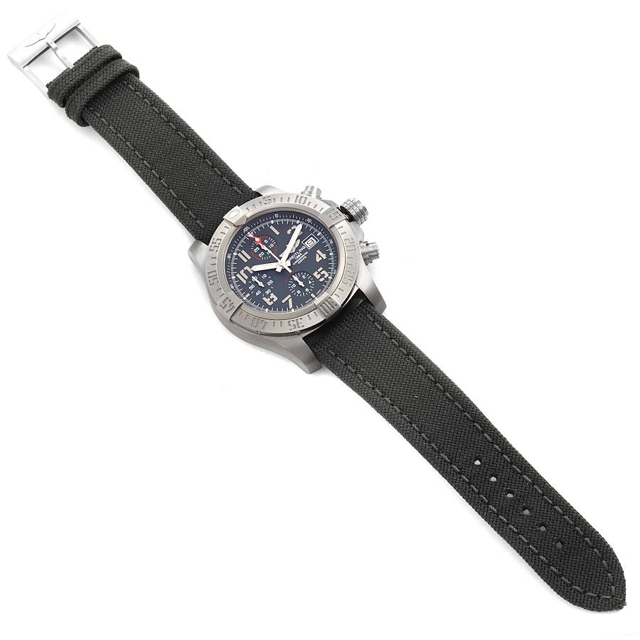 Breitling Avenger Bandit Grey Dial Titanium Mens Watch E13383
