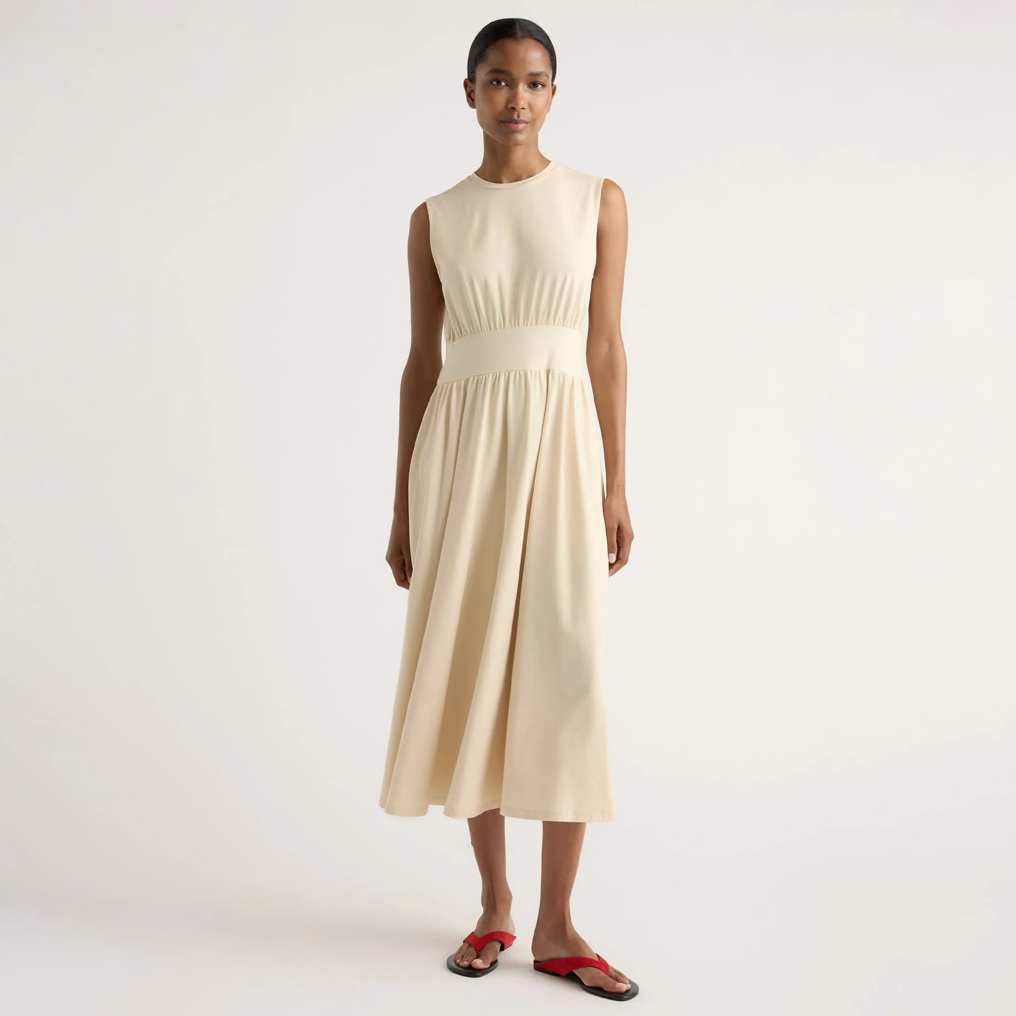 Prynn Sleeveless Jersey Dress