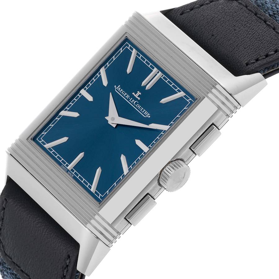 Jaeger LeCoultre Reverso Tribute Chronograph Mens Watch 216.8.S0 Q389848J