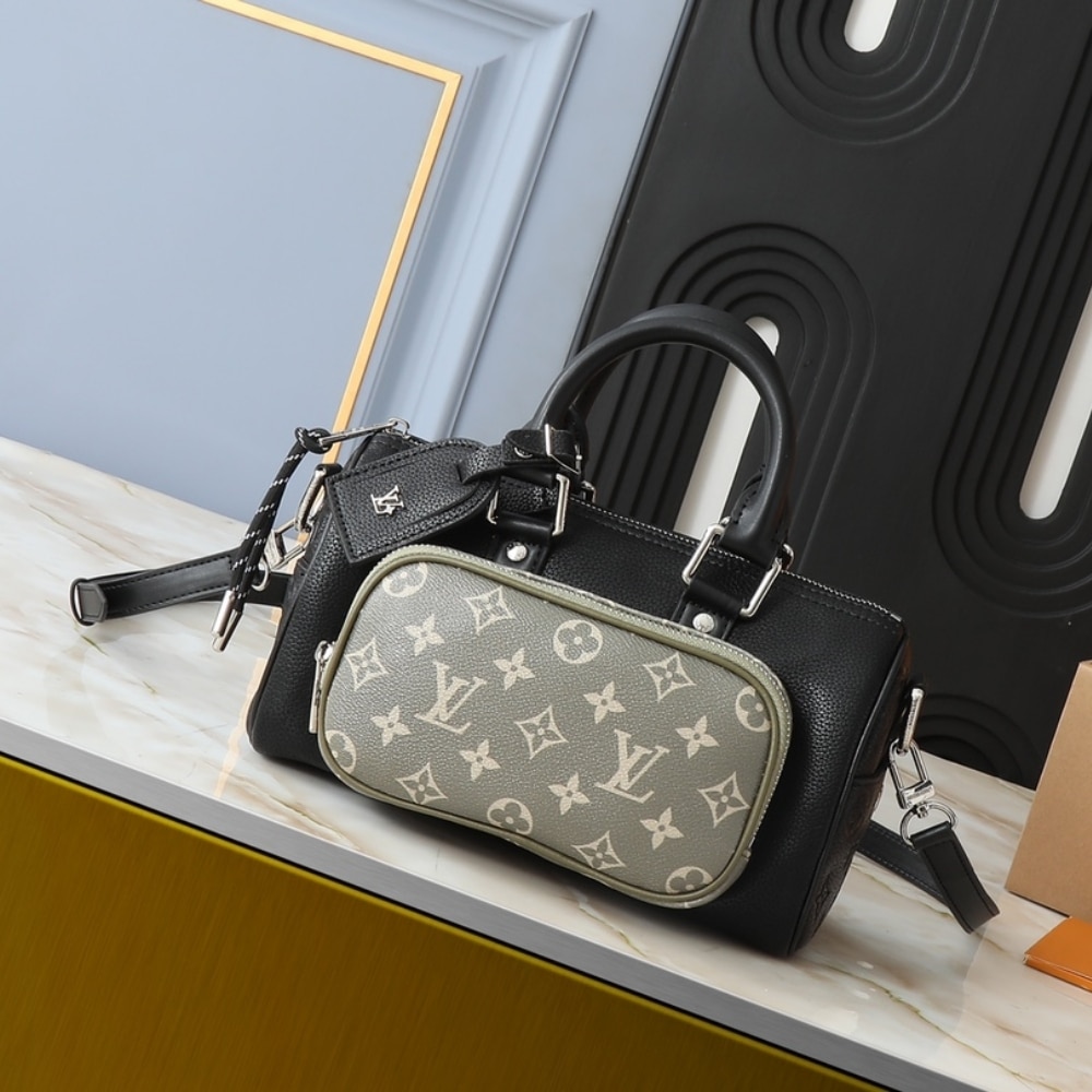 Louis Vuitton Keepall Bandoulière 25 Bag Black 25Cm