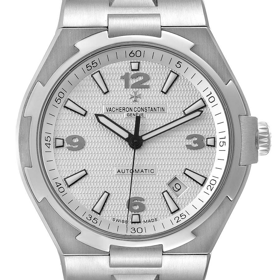 Vacheron Constantin Overseas Silver Dial Steel Mens Watch 47040