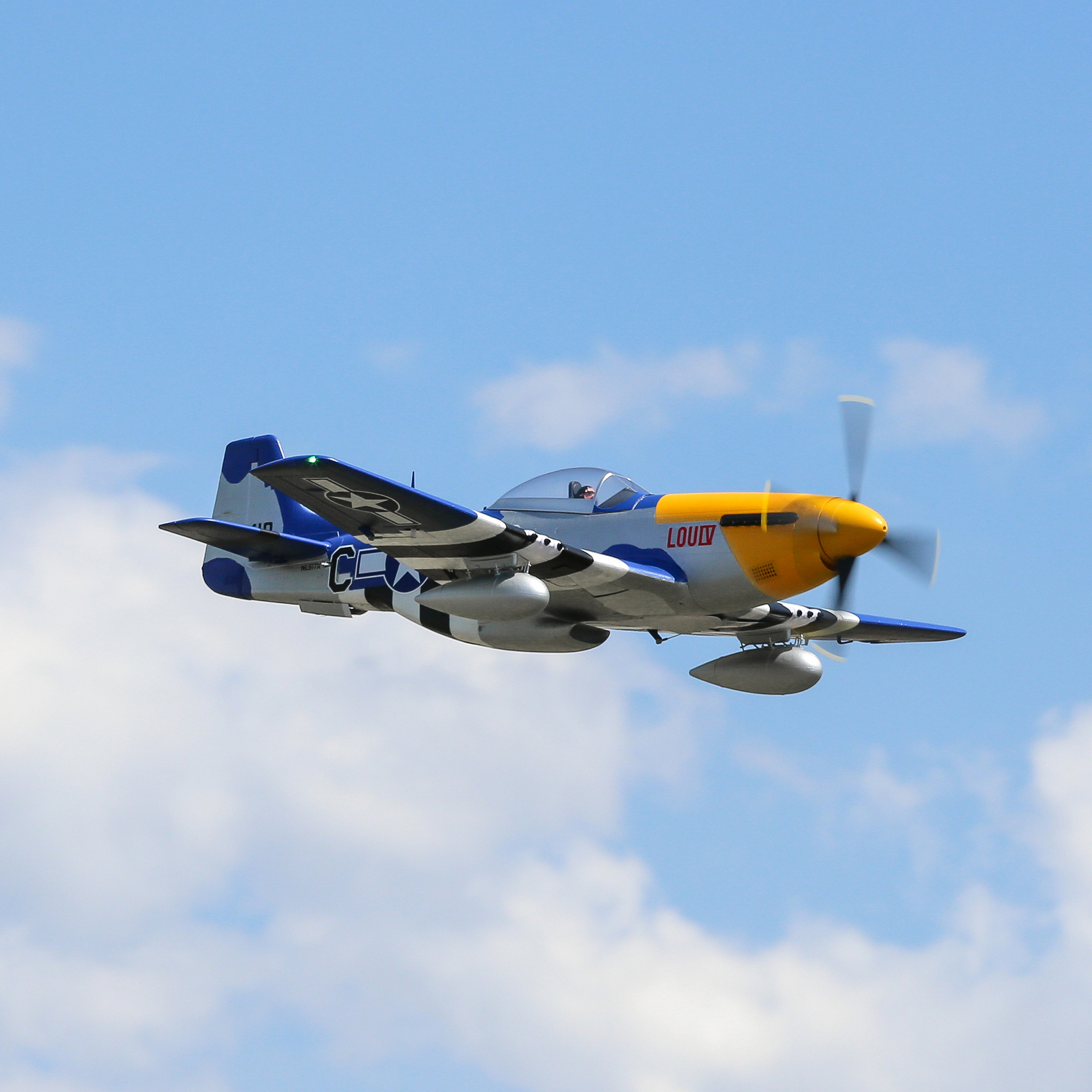 ARRMA P-51D Mustang 1.5m Smart BNF Basic with AS3X and SAFE Select