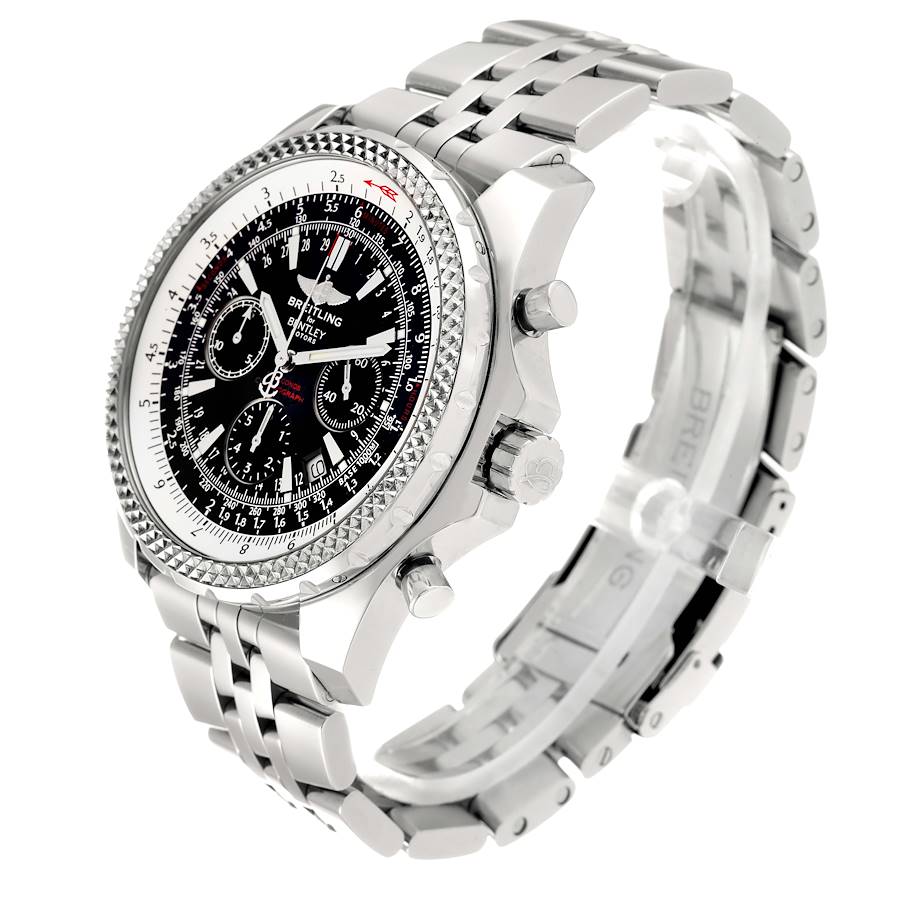 Breitling Bentley Motors Special Edition Steel Mens Watch A25362