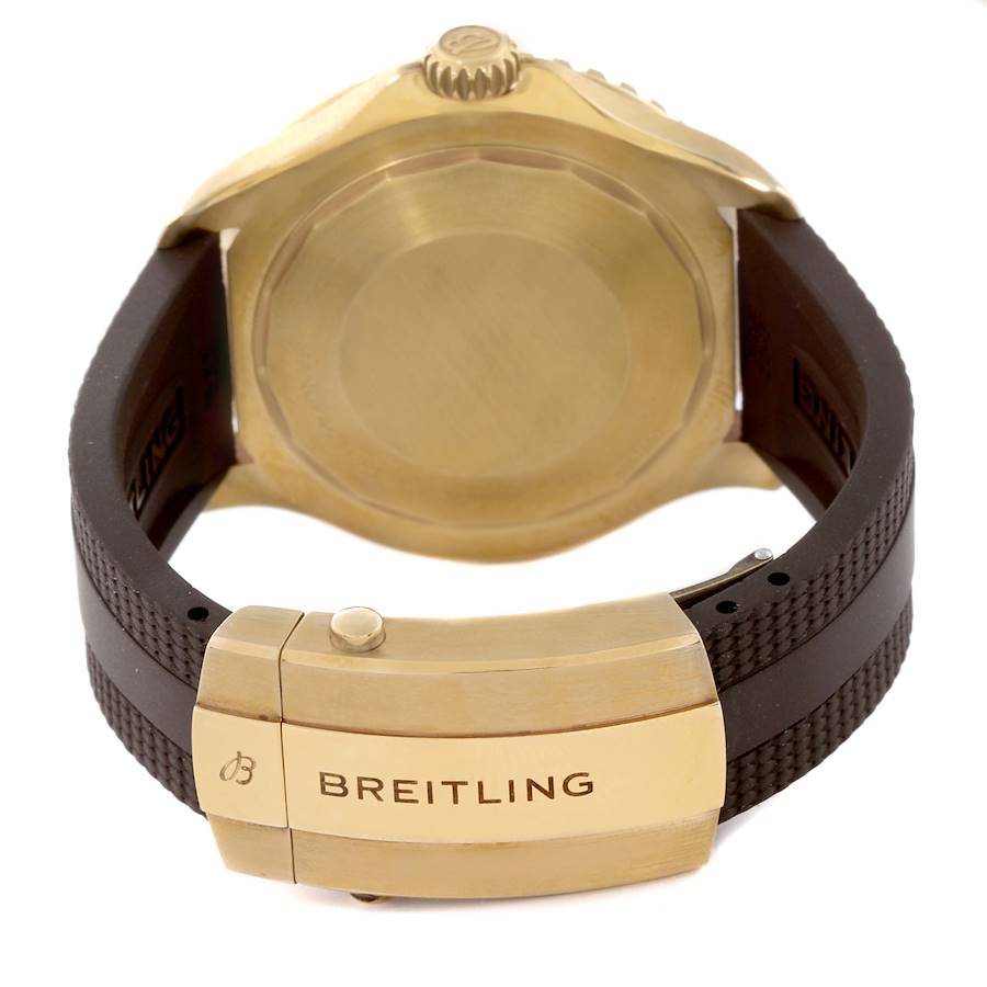 Breitling Superocean 44 Brown Dial Bronze Mens Watch A17376