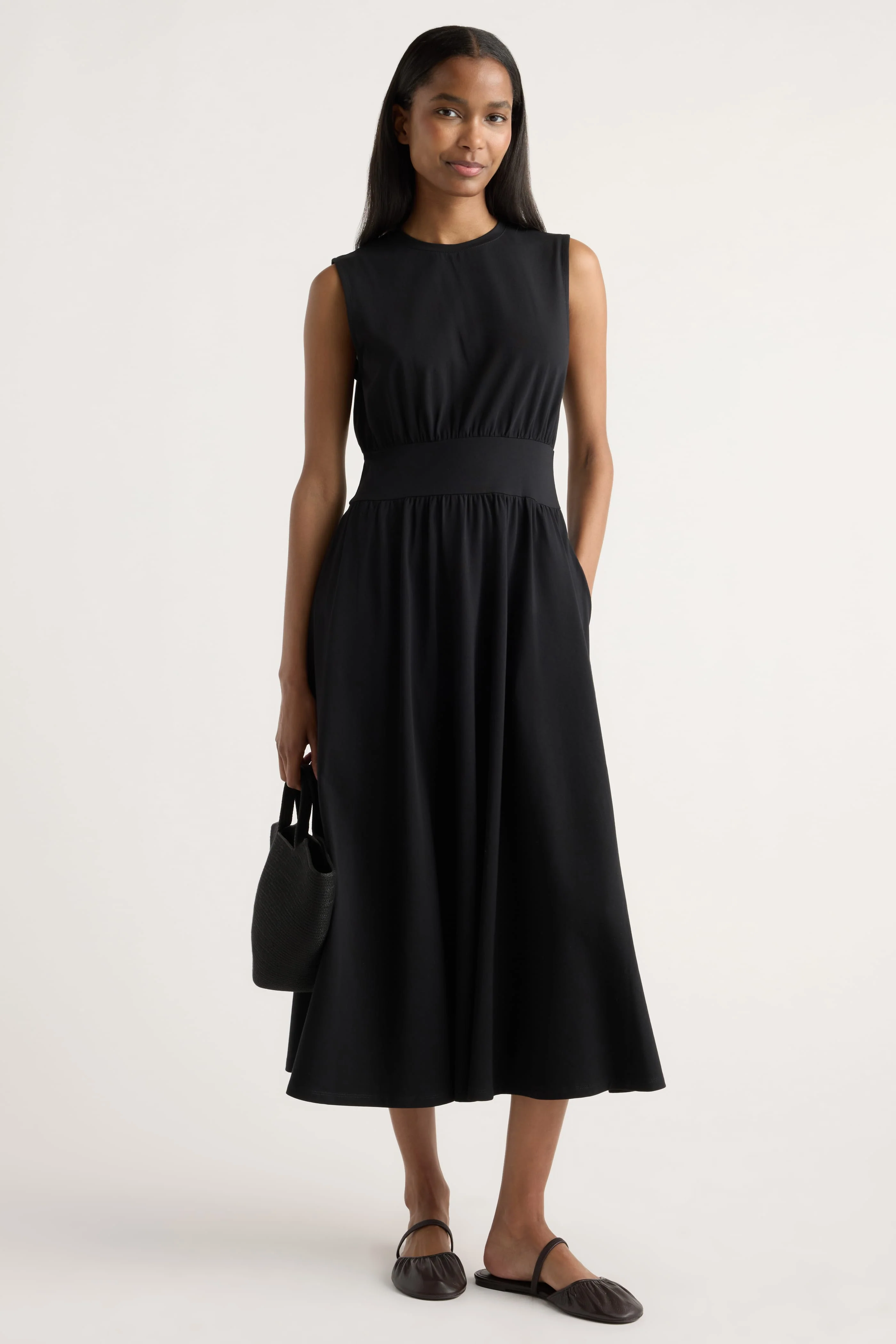 Prynn Sleeveless Jersey Dress