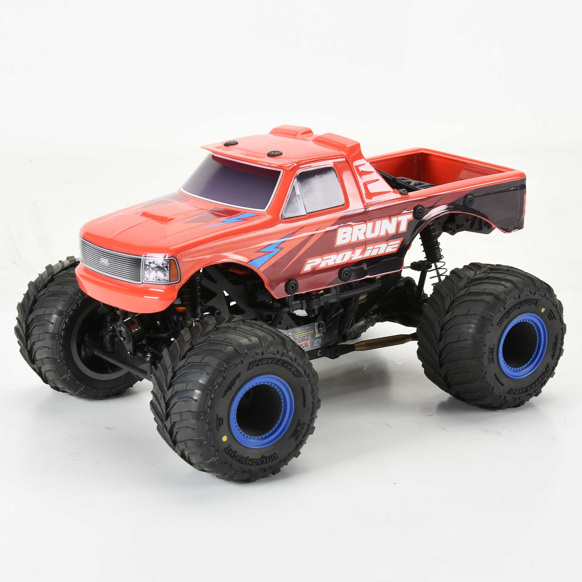 1/18 Pre-Cut Brunt Tough-Color Red Body for Losi Mini LMT