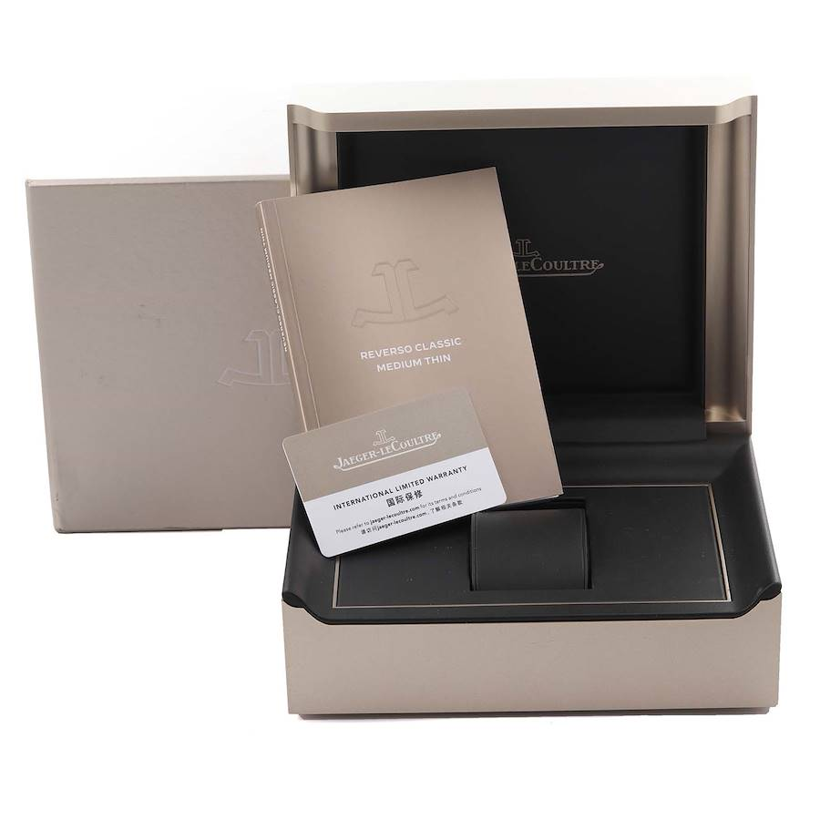 Jaeger LeCoultre Reverso Classic Small Steel Watch 213.8.D4 Q2458422