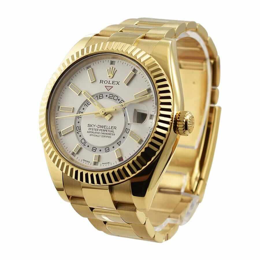 Rolex Sky-Dweller Yellow Gold 326938 Super Clone