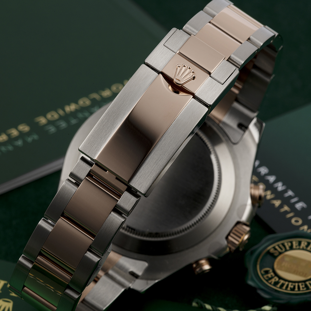 ??Limited Time Offer-Rolex Yacht-Master II Yellow Gold m116688-0002 Mercedes-Benz hour hand /Rose Gold m116681-0002/ m116680-0002 44mm Unworn