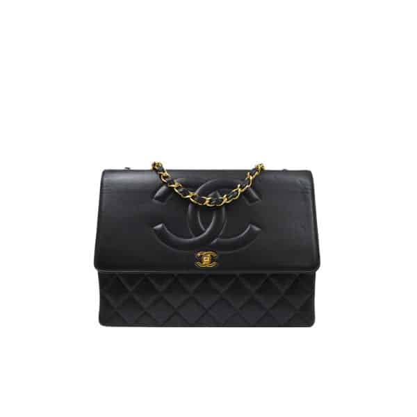 Chanel Timeless Cc Flap Maxi Black 31Cm