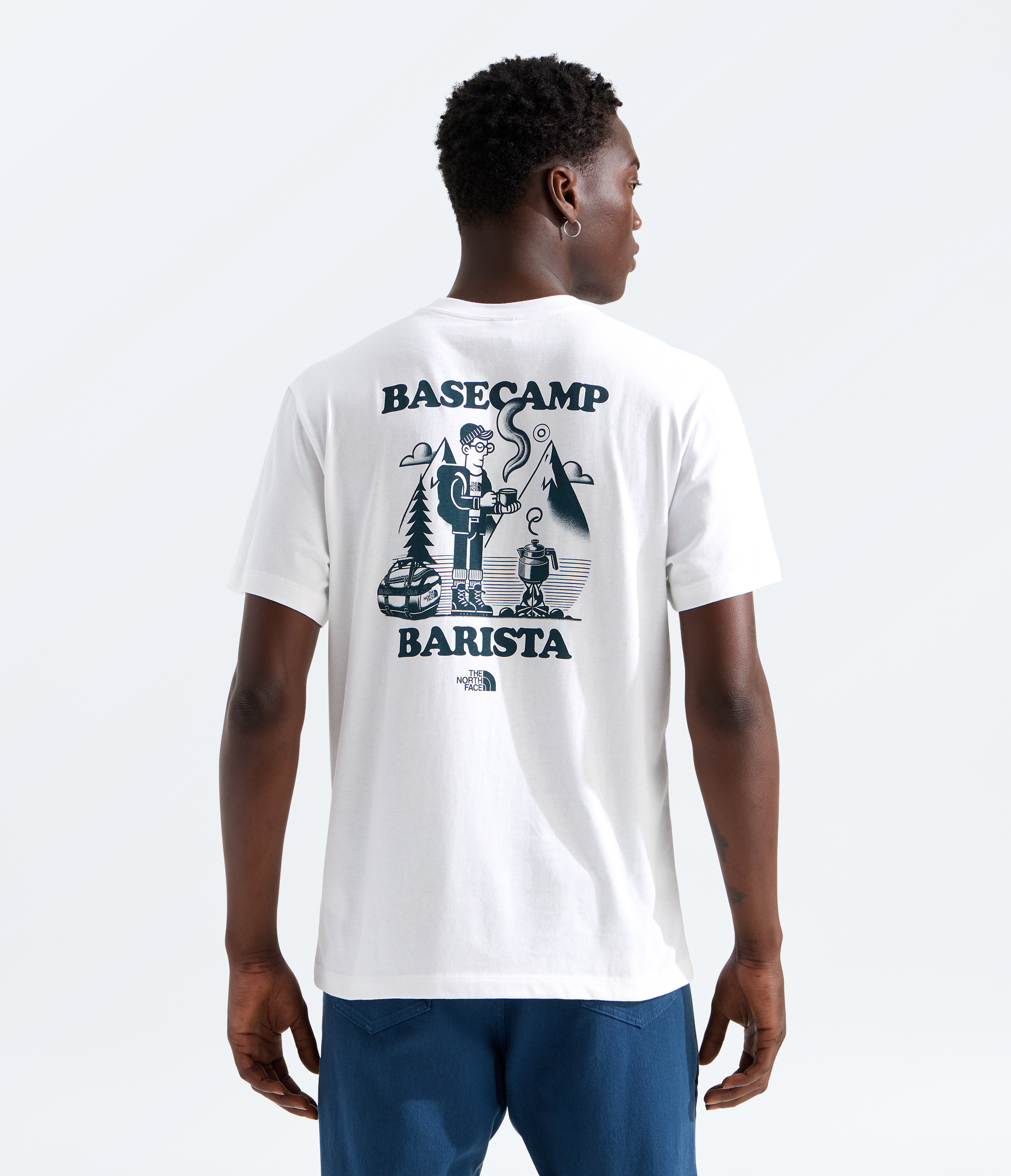 Unisex Basecamp Barista Relaxed Short-Sleeve Tee—Graphic