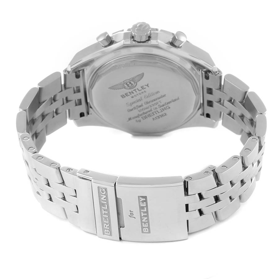 Breitling Bentley Motors GT Blue Mother of Pearl Dial Watch A13362