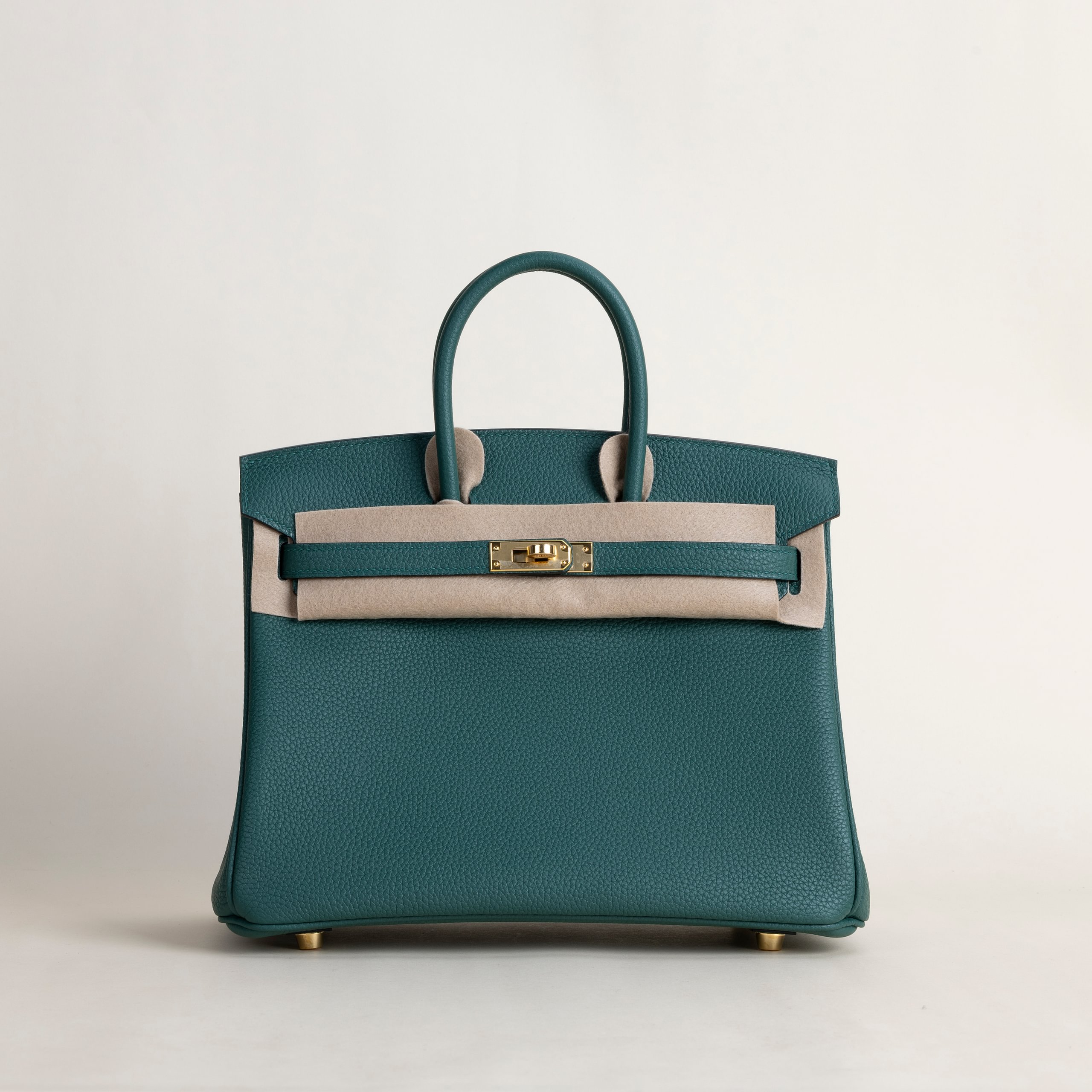 Birkin 25 togo malachite GHW