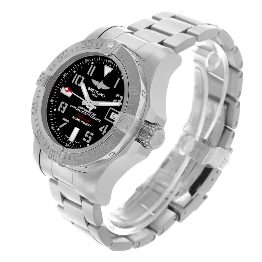 Breitling Avenger II Seawolf 45 Steel Mens Watch A17331