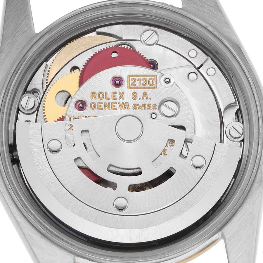 Rolex Oyster Perpetual Champagne Steel Yellow Gold Ladies Watch 67193