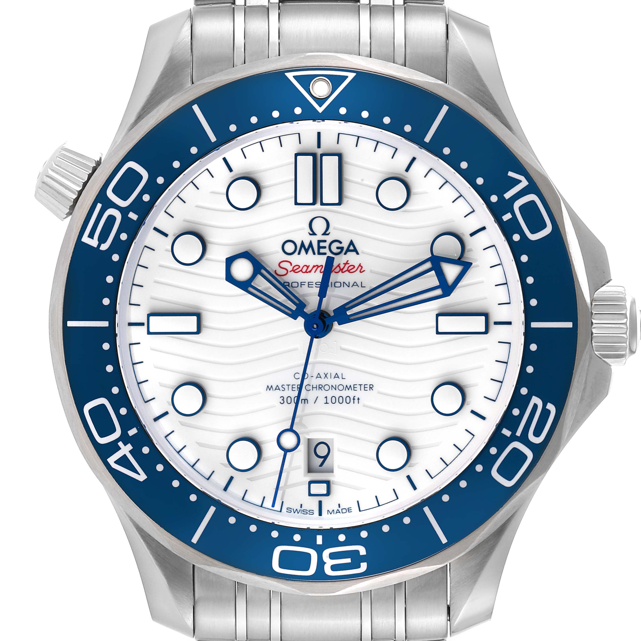 Omega Seamaster Tokyo 2020 LE Steel Mens Watch 42.0 MM 522.30.42.20.04.001