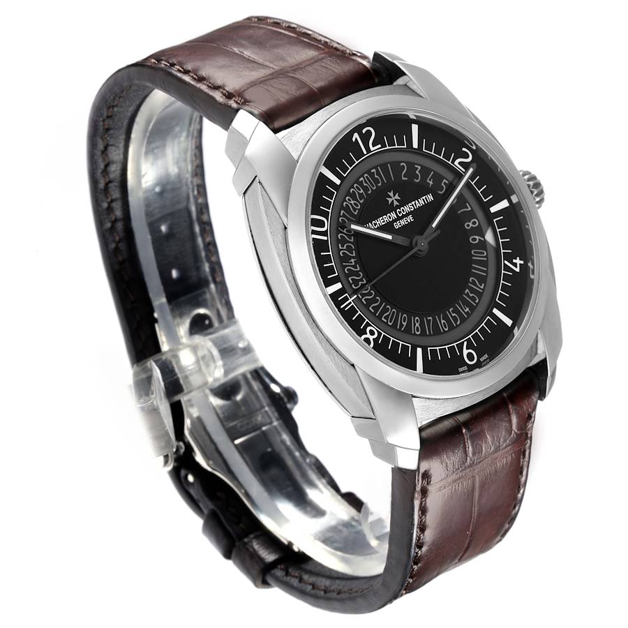 Vacheron Constantin Quai De L'ile Date Steel Mens Watch 4500S