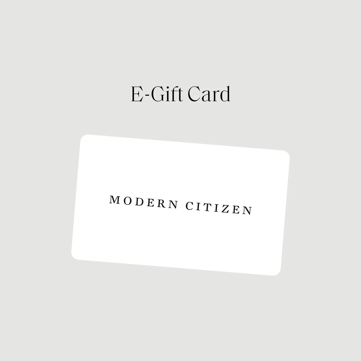 E-Gift Card