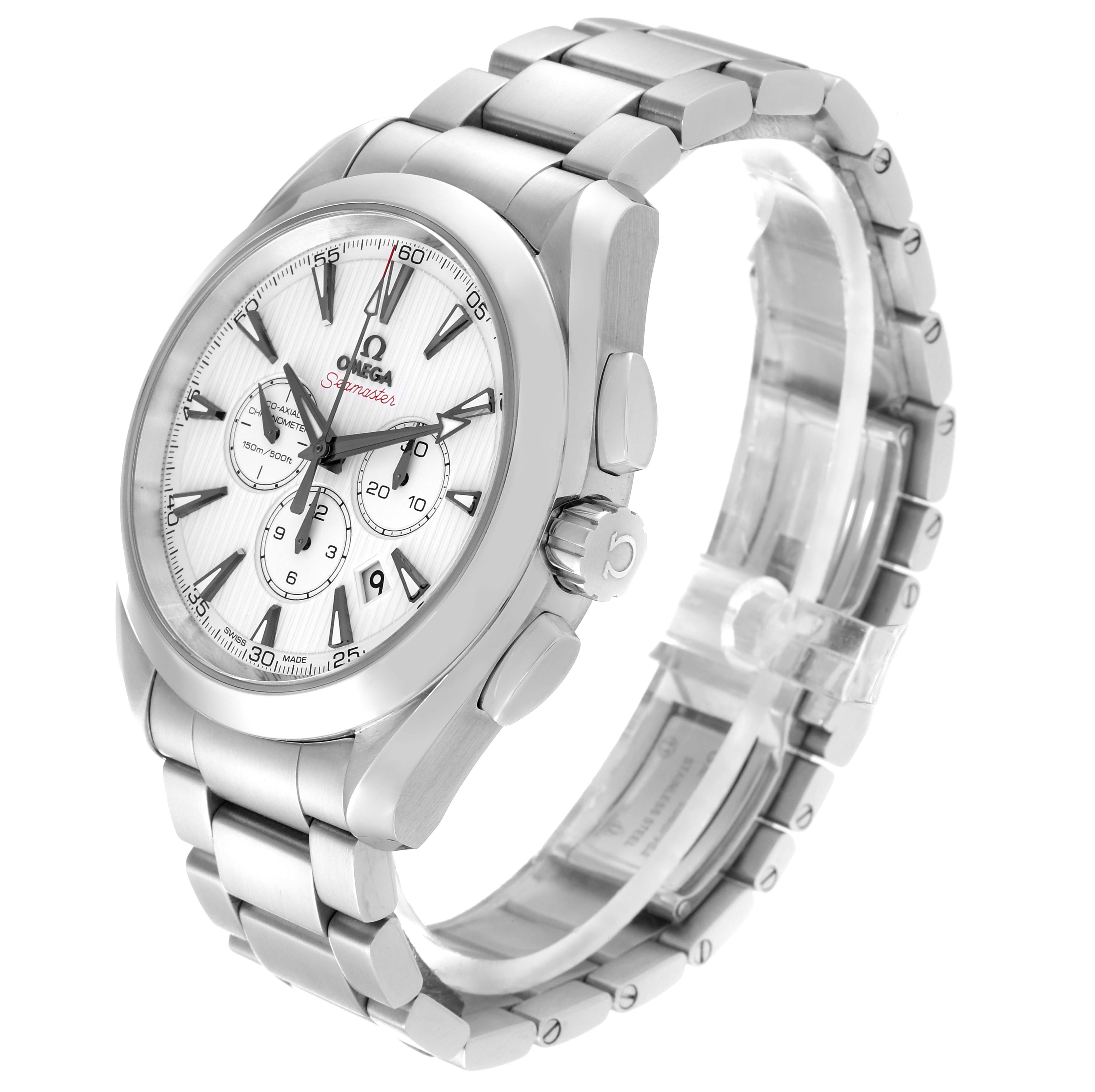 Omega Seamaster Aqua Terra Chrono Steel Mens Watch 44.0 MM 231.10.44.50.04.001