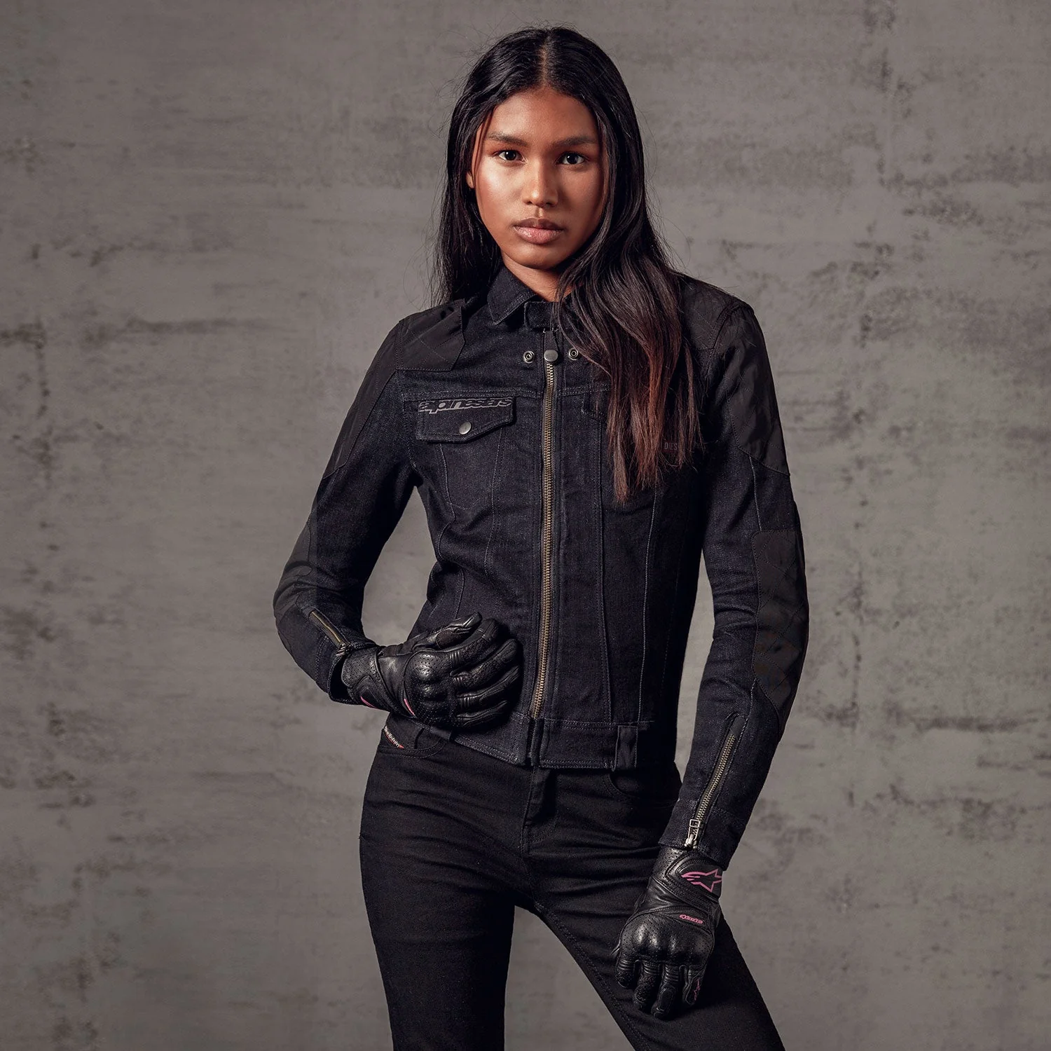 Alpinestars X Diesel AS-DSL Sakura Denim Women's Jacket