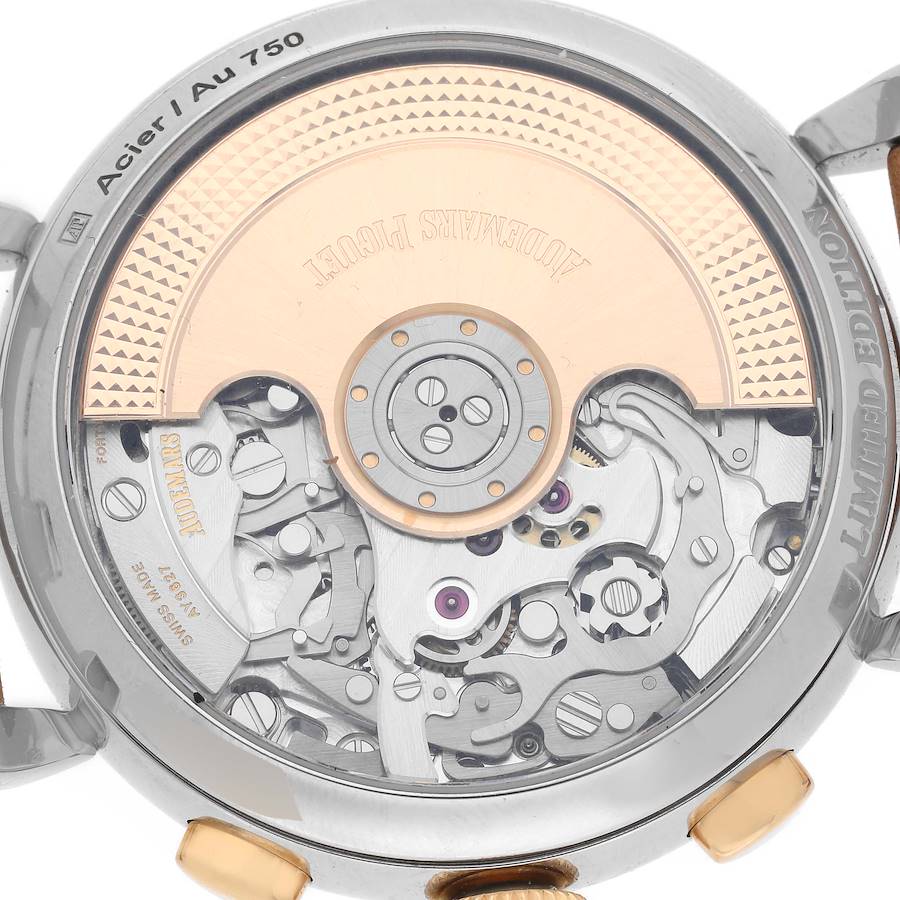 Audemars Piguet Remaster 01 Limited Edition Rose Gold Steel Mens Watch 26595SR