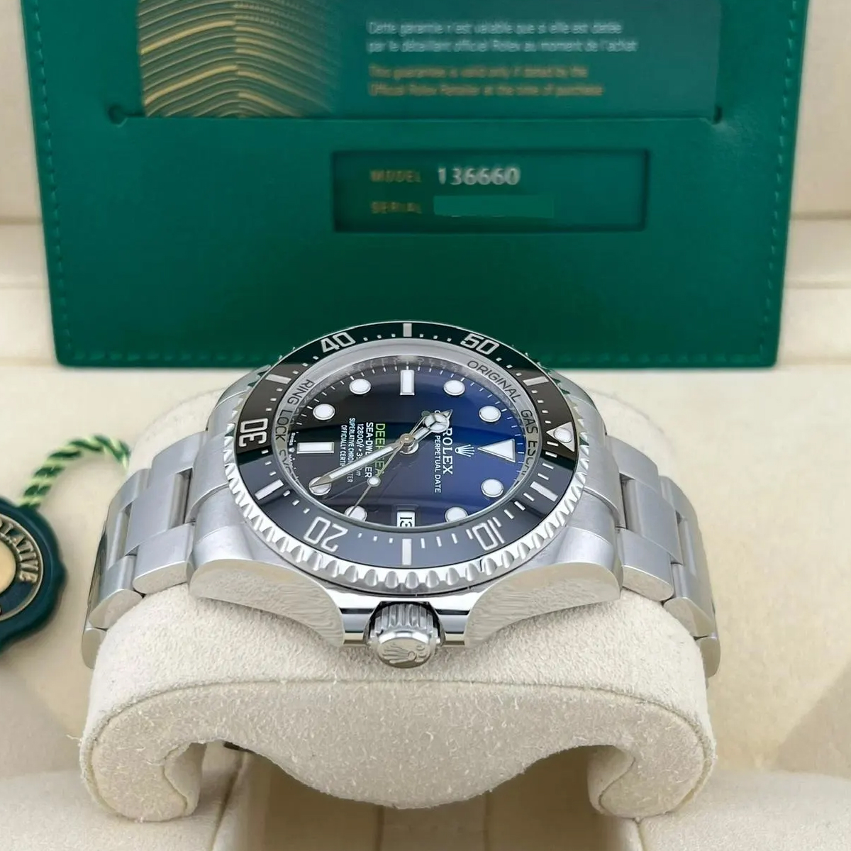 Newest 136660 Rolex Sea-Dweller Deepsea D-Blue James Cameron | 44mm | 136660-0003 | 136660-0004 | Steel | 2024 | Unworn