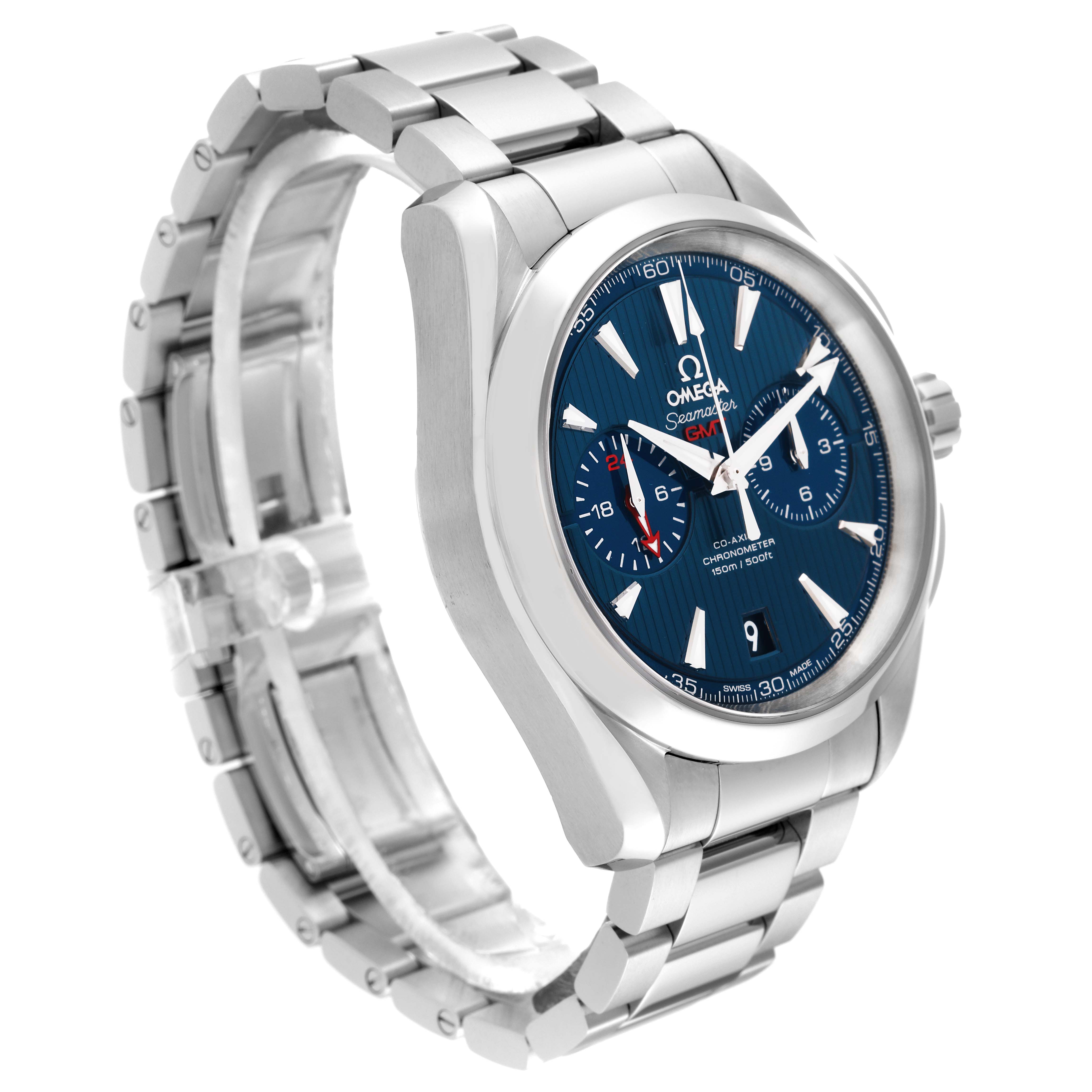 Omega Seamaster Aqua Terra GMT Mens Watch 43.0 MM 231.10.43.52.03.001