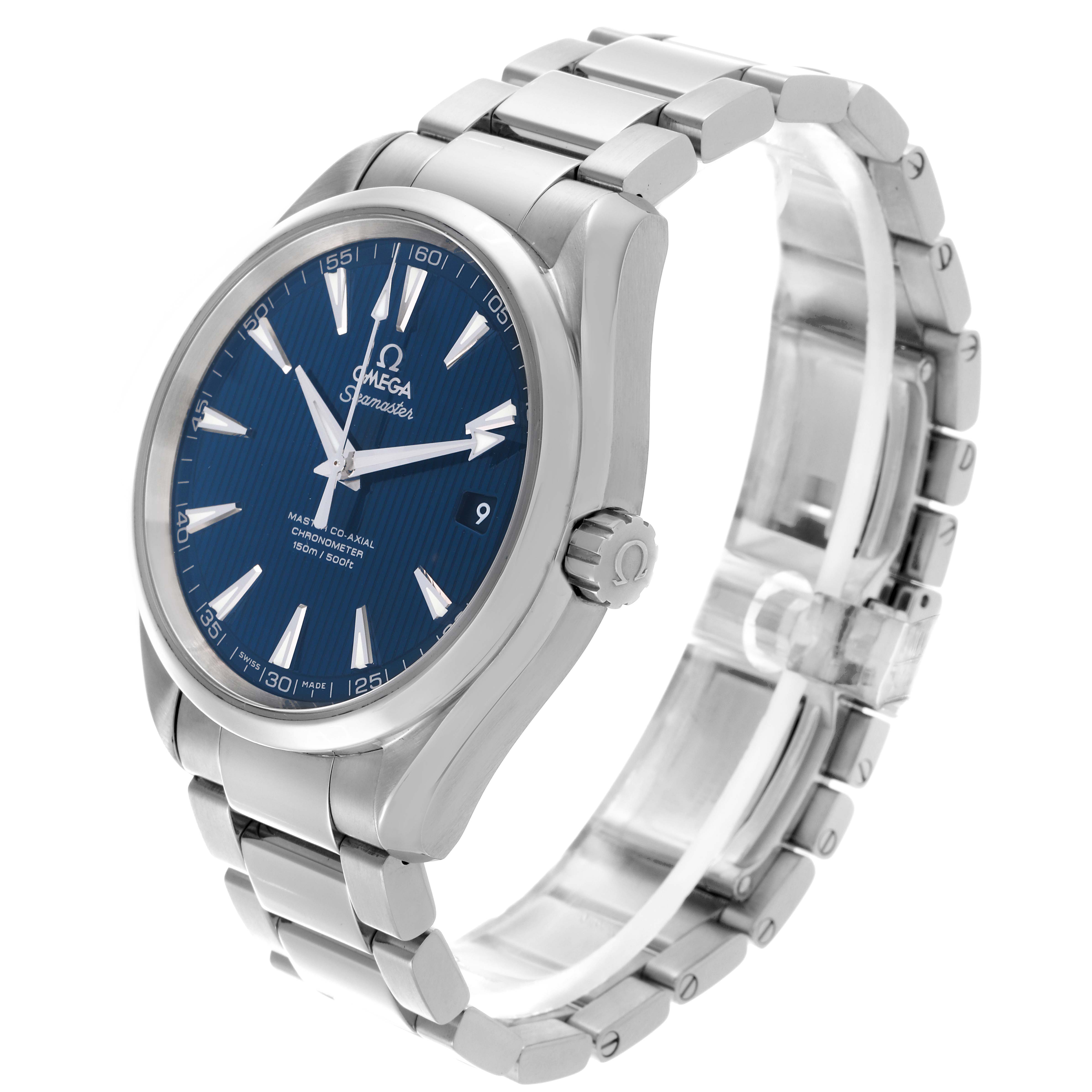 Omega Seamaster Aqua Terra Blue Dial Steel Mens Watch 41.5 MM 231.10.42.21.03.003