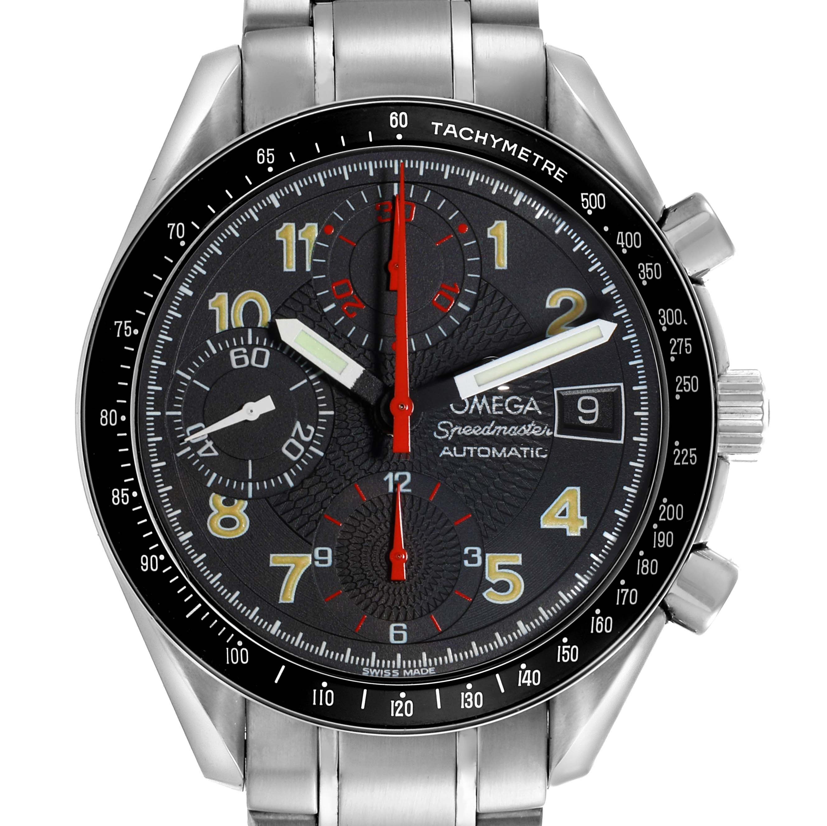 Omega Speedmaster Japanese Market LE Steel Mens Watch 39.0 MM 3513.53.00