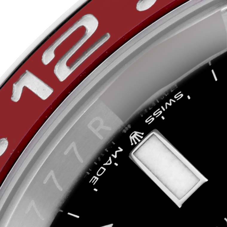 Rolex GMT Master II Blue Red Pepsi Bezel Steel Mens Watch 126710