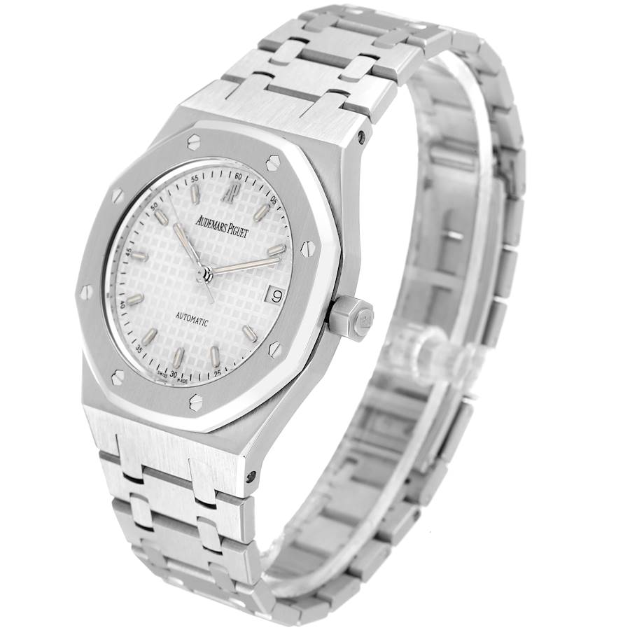 Audemars Piguet Royal Oak White Dial Steel Mens Watch 14790ST