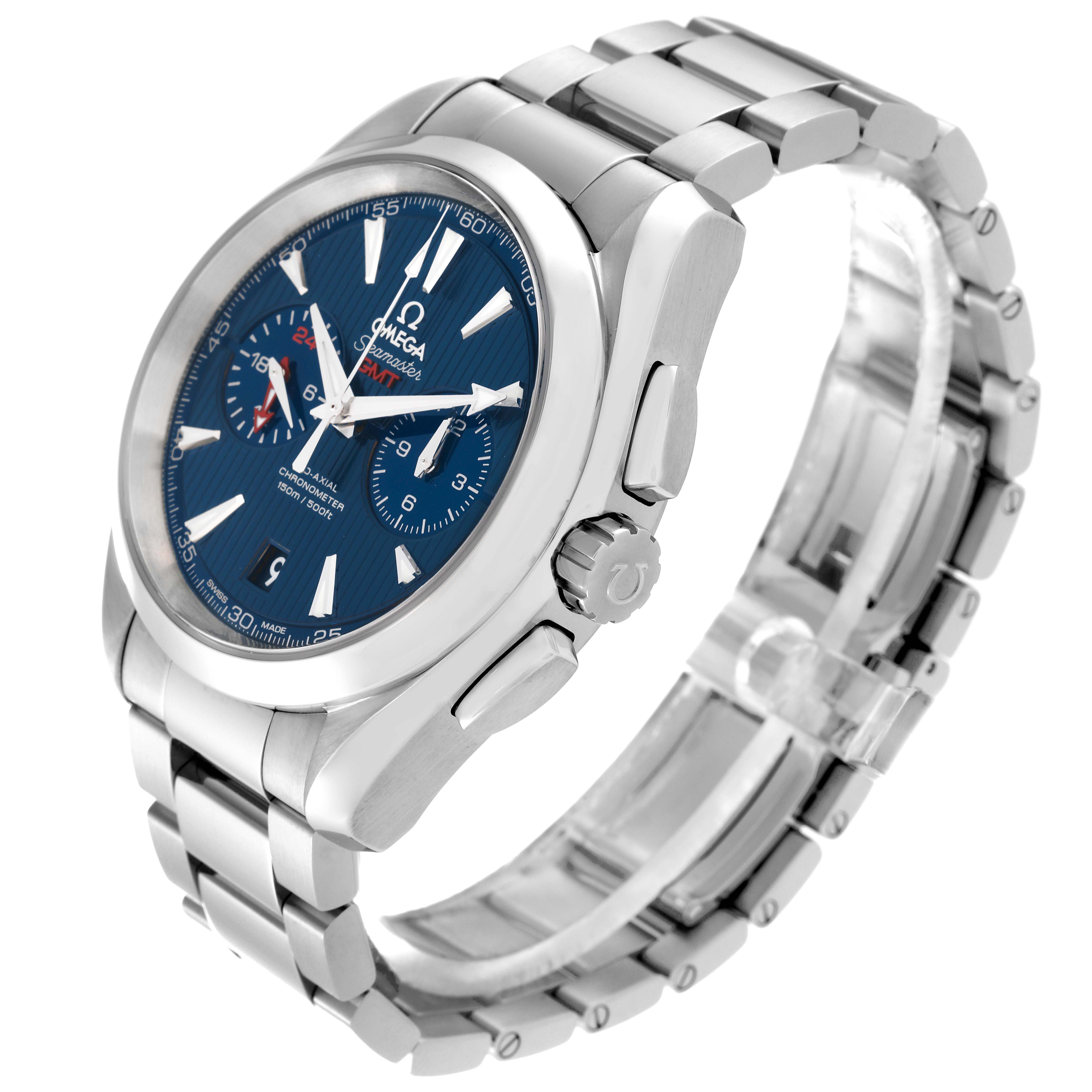 Omega Seamaster Aqua Terra GMT Mens Watch 43.0 MM 231.10.43.52.03.001