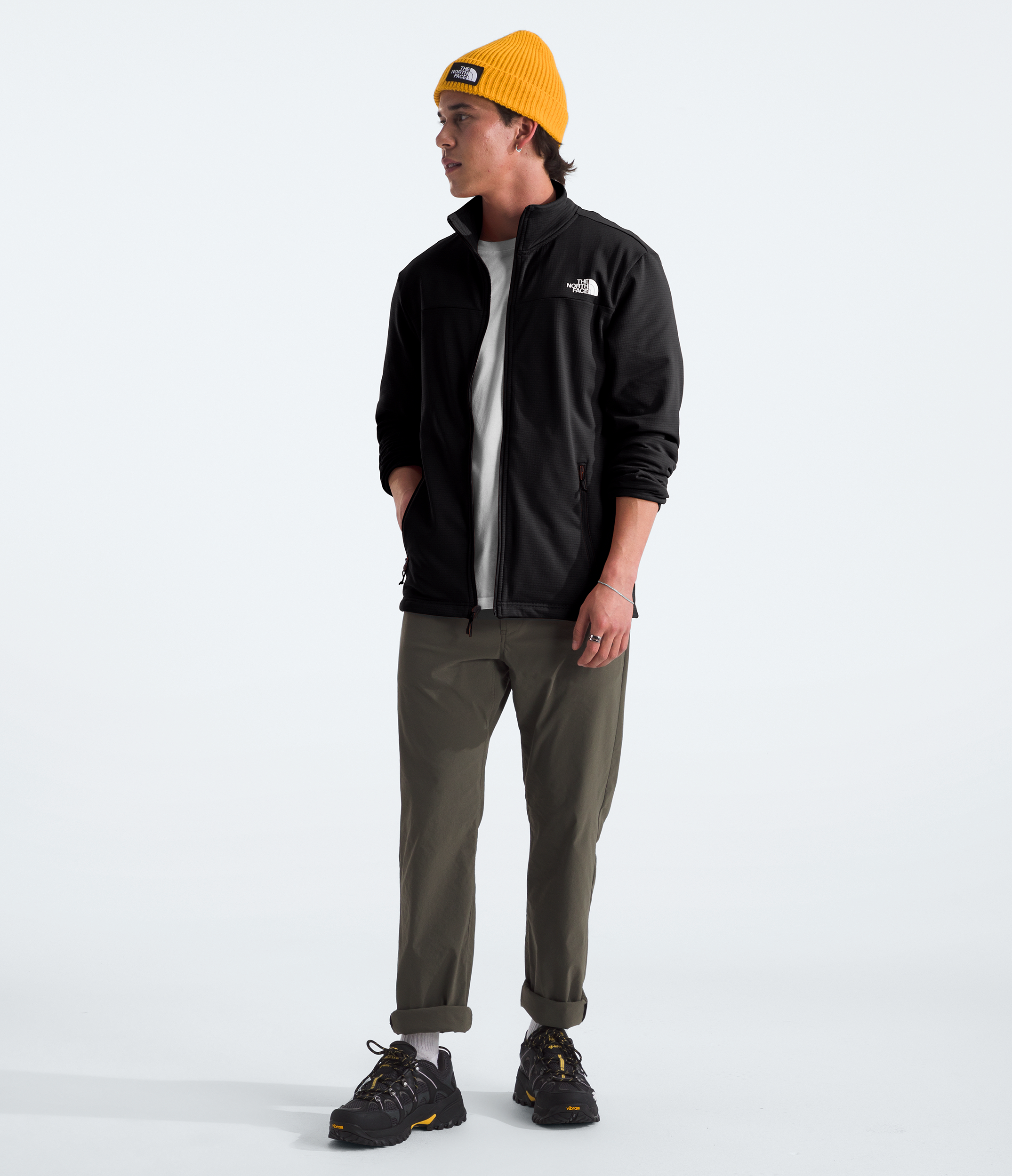 Men’s Cedar Trail Grid Fleece Full Zip Jacket