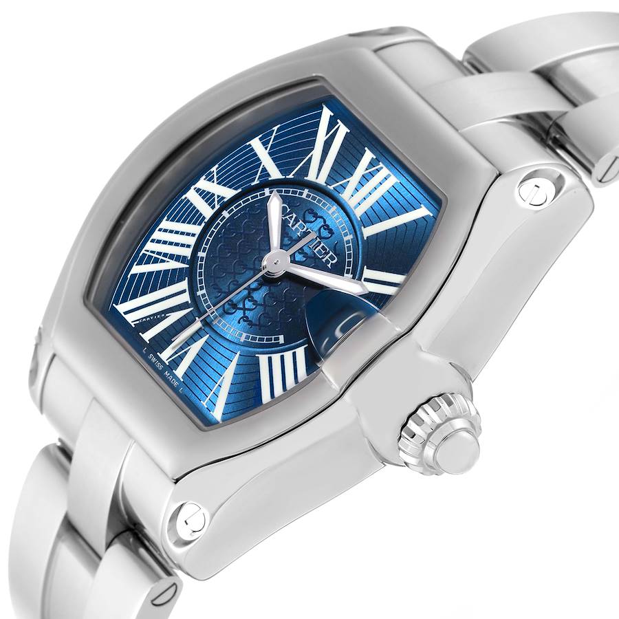 Cartier Roadster XL 100th Anniversary Steel Mens Watch W6206012