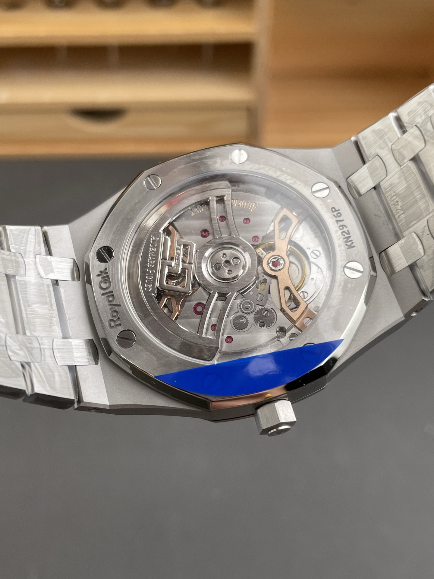Royal Oak 16202 Blue Grained Dial