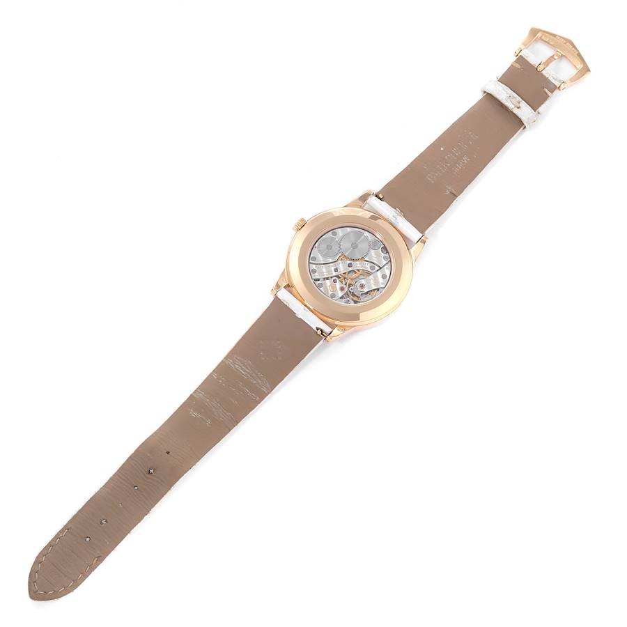 Patek Philippe Calatrava Rose Gold Diamond Ladies Watch 7122