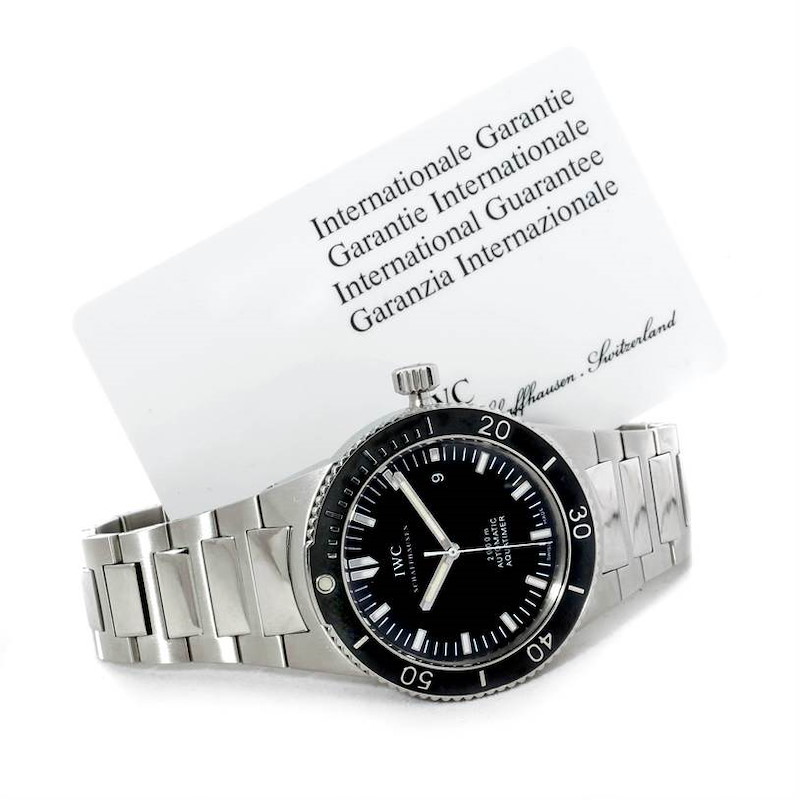 IWC Aquatimer GST Automatic Stainless Steel Watch IW353602