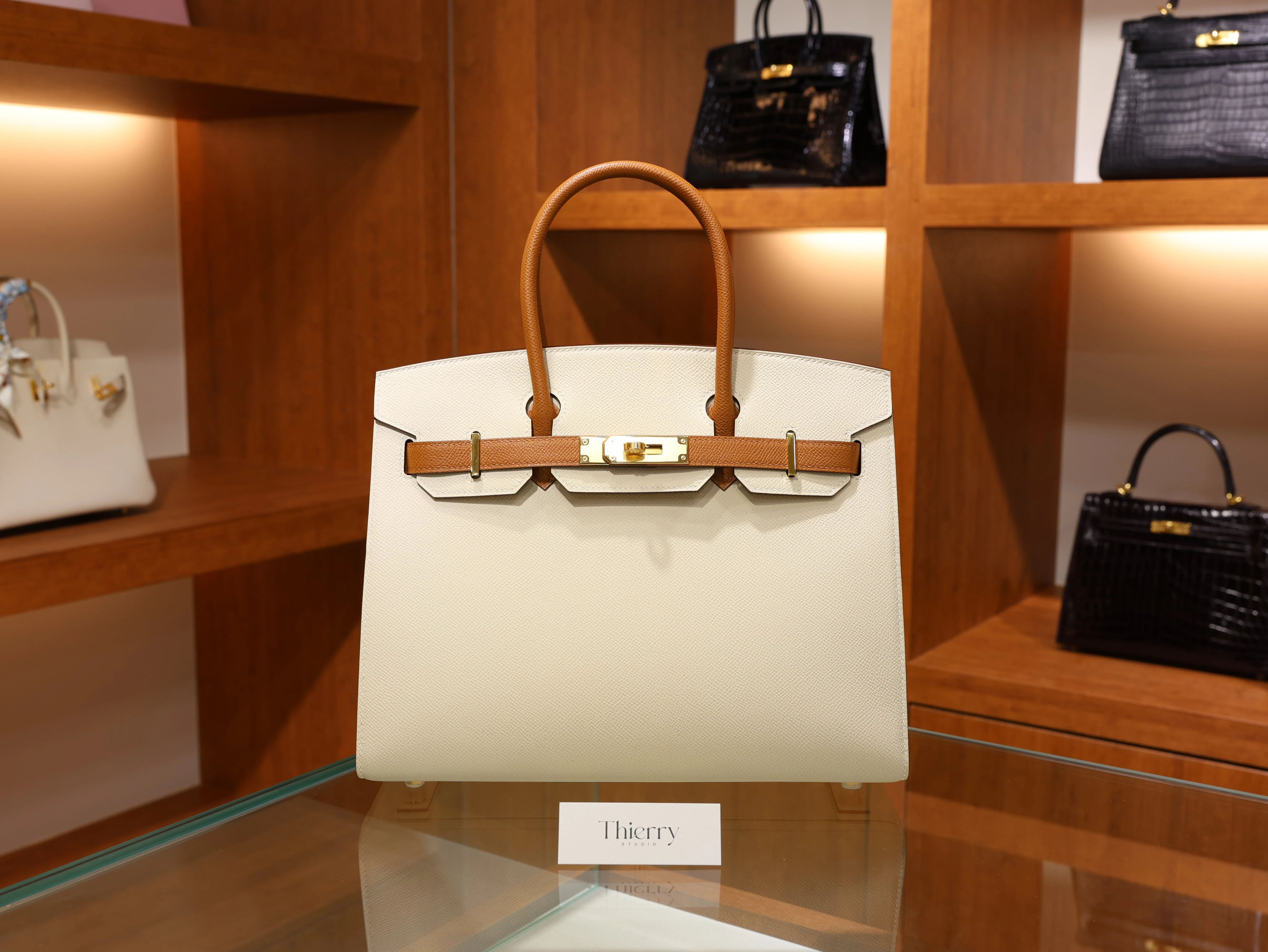 Birkin 30 epsom sellier craie&gold GHW (HSS)