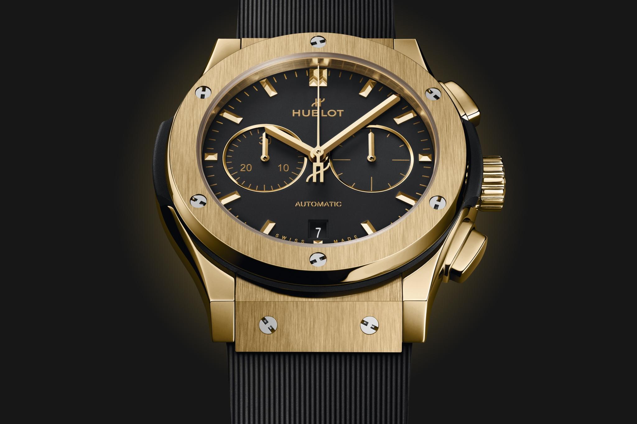 Hublot Classic Fusion Chronograph Yellow Gold Men&rsquo;s Watch