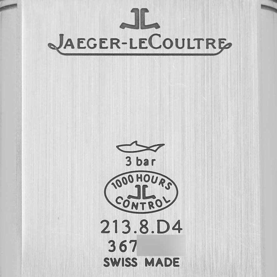Jaeger LeCoultre Reverso Classic Small Steel Watch 213.8.D4 Q2458422