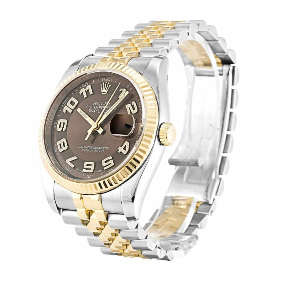 Rolex Datejust 116233-0209 Super Clone Two Tone Bronze Dial