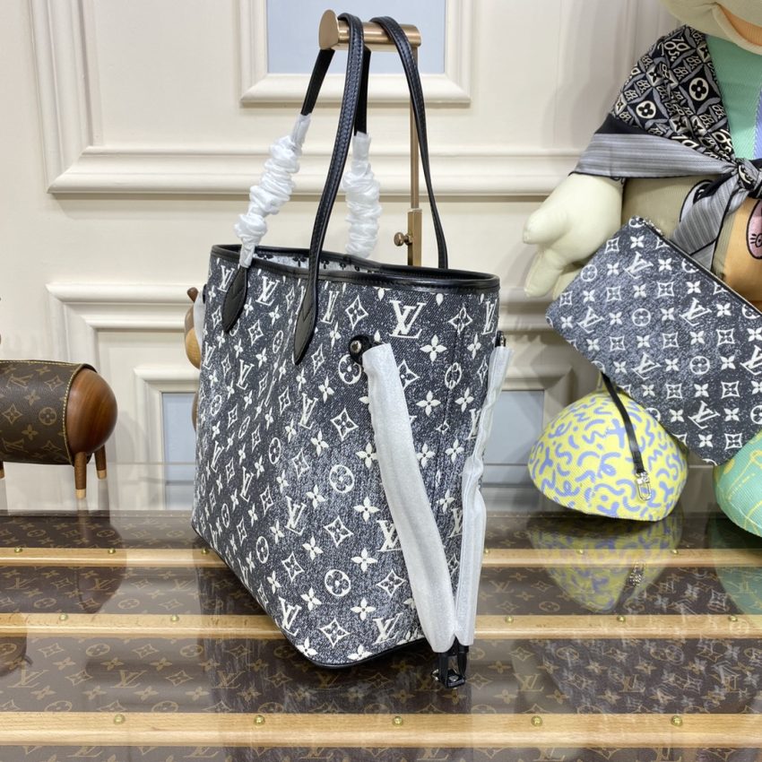 Replica Louis Vuitton Neverfull MM Denim