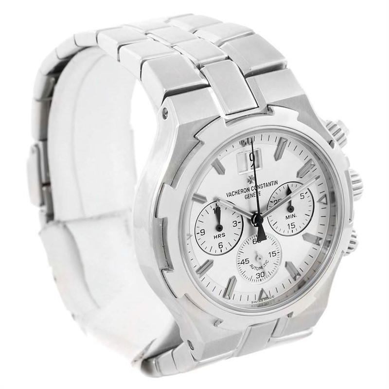 Vacheron Constantin Overseas Chronograph Silver Dial Watch 49140