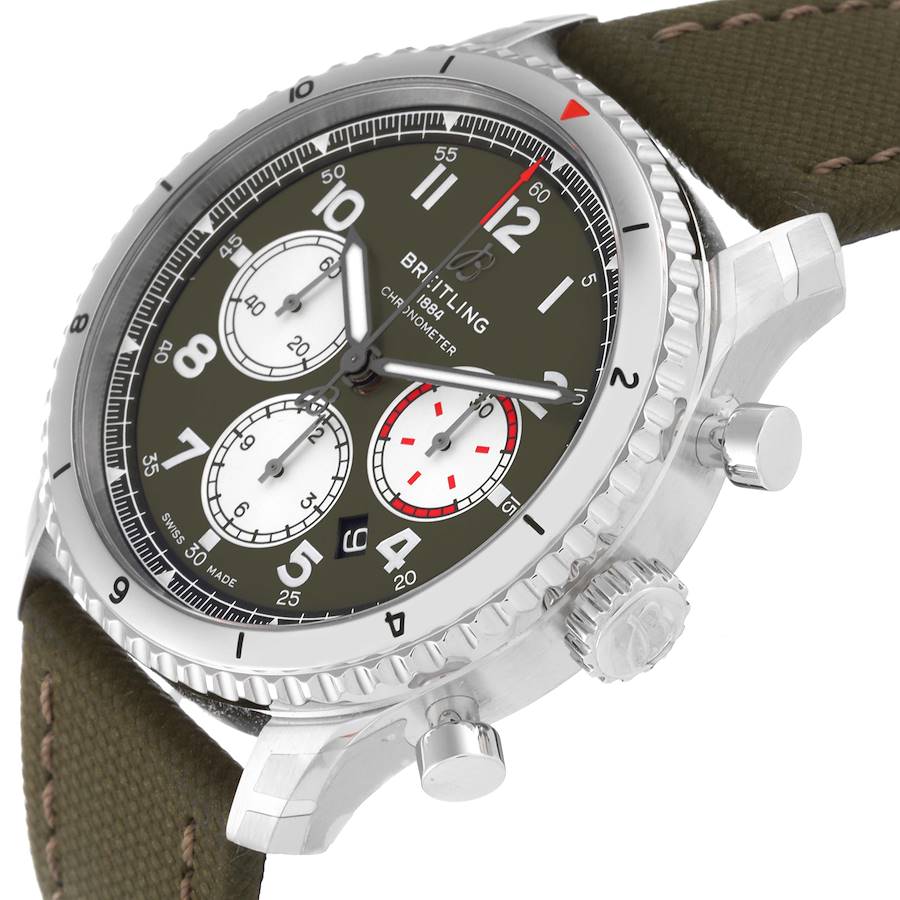 Breitling Aviator 8 B01 Curtiss Warhawk Steel Mens Watch AB0119