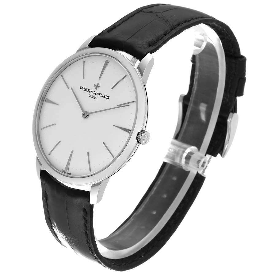 Vacheron Constantin Patrimony Grand Taille White Gold Mens Watch 81180