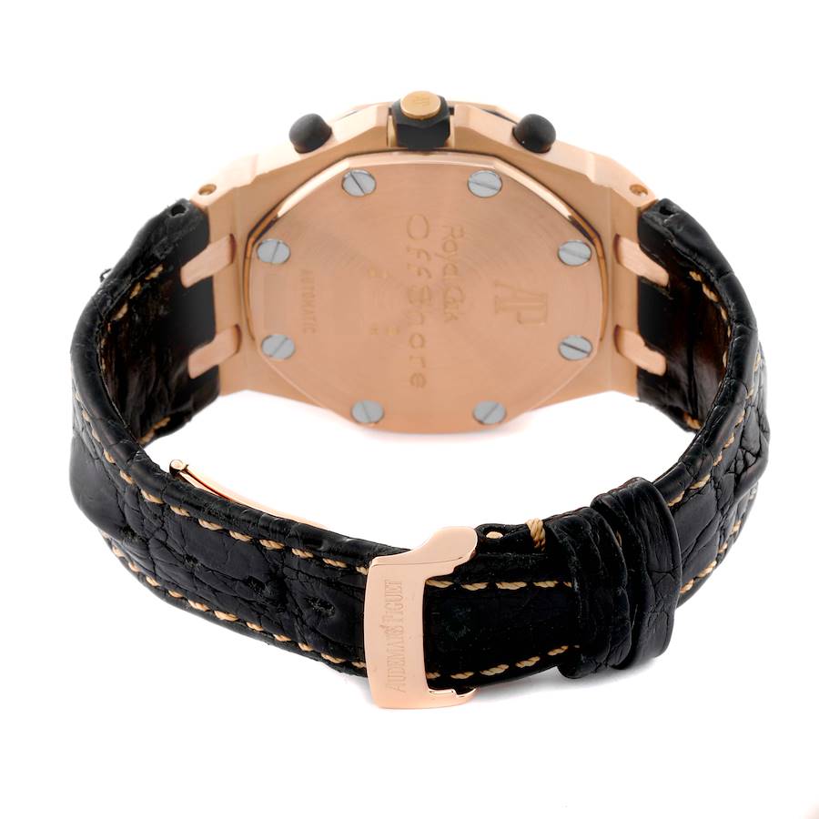 Audemars Piguet Royal Oak Offshore Rose Gold Chronograph Mens Watch 2590OK