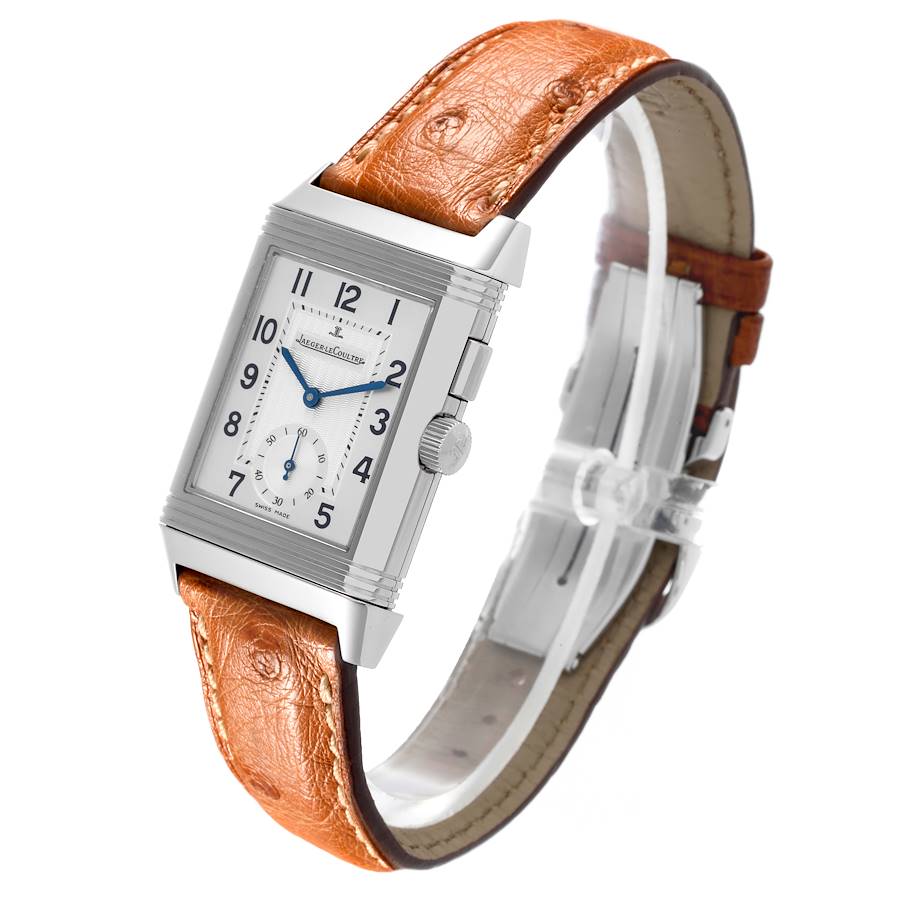 Jaeger LeCoultre Reverso Duo Day Night Steel Mens Watch 272.8.54 Q2718410