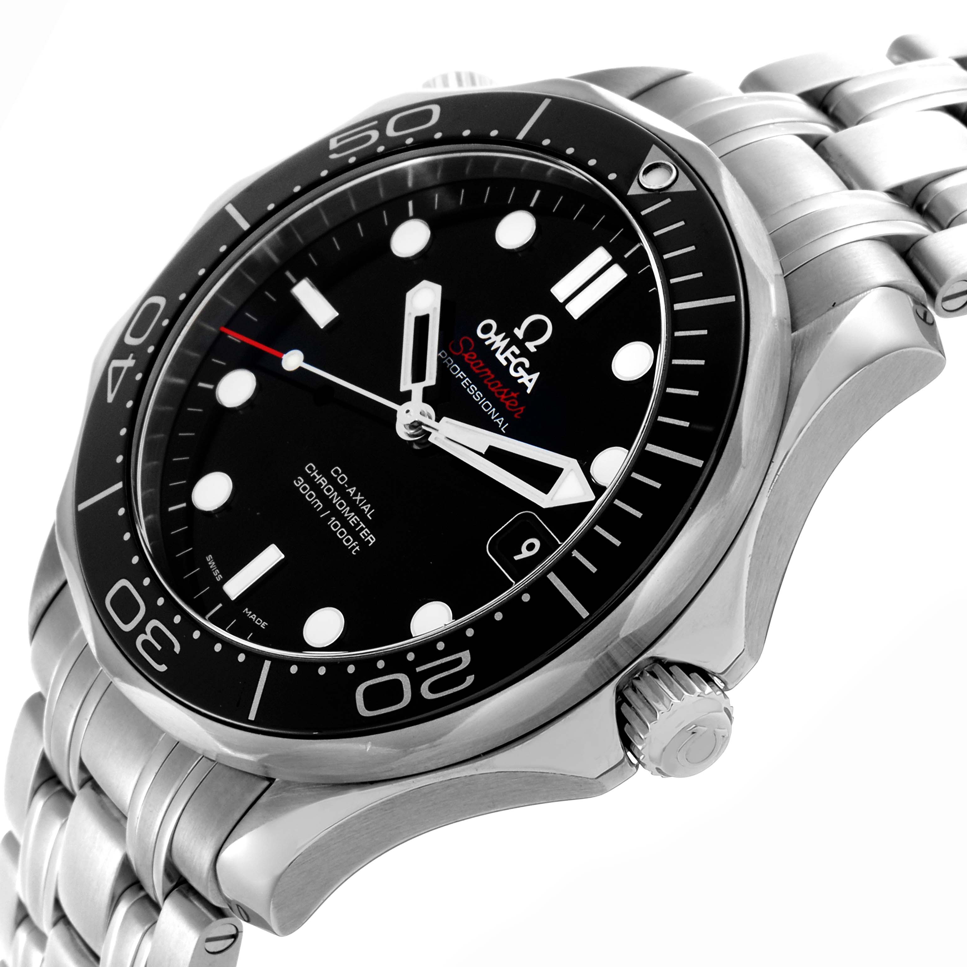 Omega Seamaster Diver 300M 41mm Steel Mens Watch 41.0 MM 212.30.41.20.01.003